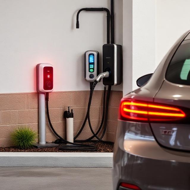 Cargador domiciliario auto eléctrico
